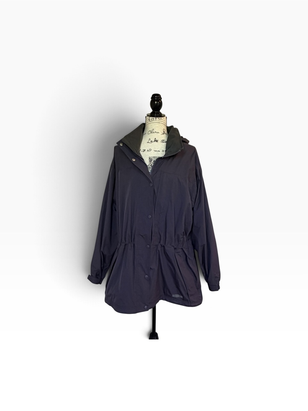REI Vintage Elements RAIN Jacket Hooded Utility Gorpcore Cabincore Women’s XXL